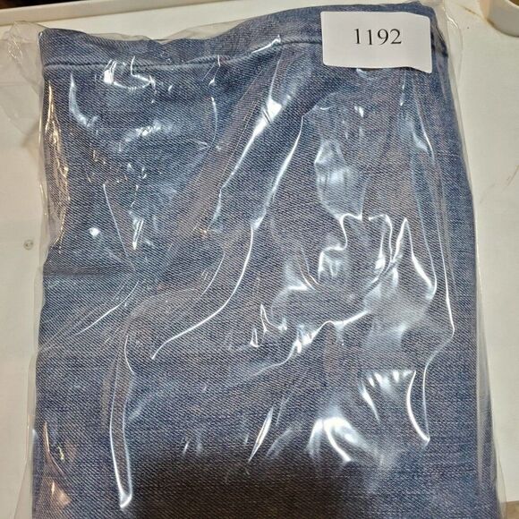 Levis 505 Jeans Mens 36x30 Blue Regular Fit Straight Leg Denim - Picture 7 of 7